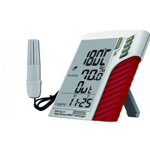 BESANTEK BST-DL77 HEAT STRESS WBGT DATALOGGER (TEMPERATURE-HUMIDITY-DEW POINT-WET BULB-WBGT)