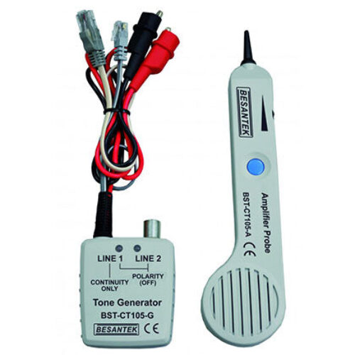 BESANTEK BST-CT105 CABLE TRACER WITH RJ11/RJ45 CONNECTOR